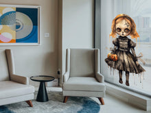 Load image into Gallery viewer, Eerie Elegance Halloween Spooky Decal - Add a Touch of Spookiness to Your Home Decor!