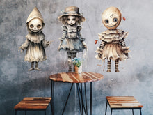 Load image into Gallery viewer, Gothic Halloween Decal - Scary Pumpkin Design for Spooky Season