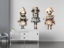 Load image into Gallery viewer, Halloween Gothic Decal - Eerie Skeleton Silhouette for Macabre Decor