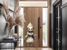 Load image into Gallery viewer, Spook-tacular Creepy Doll Halloween Decal - Perfect for Haunting Decorations!
