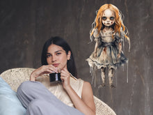 Load image into Gallery viewer, Gore-geous Horror Halloween Decal - Scary Sticker for your Macabre Decor