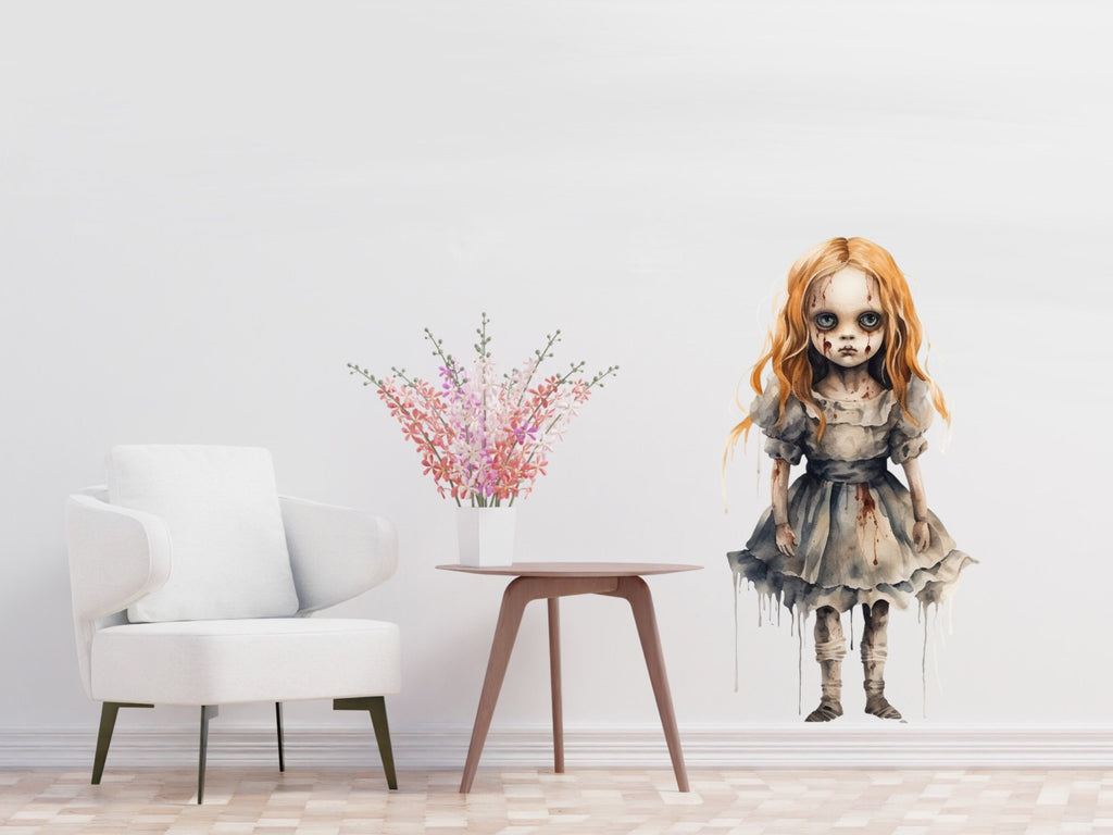 Gore-geous Horror Halloween Decal - Scary Sticker for your Macabre Decor