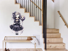 Load image into Gallery viewer, Eerie Horror Halloween Decal - Spine-chilling Vinyl Sticker for your Costume Party
