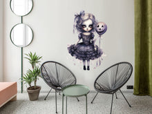 Load image into Gallery viewer, Eerie Horror Halloween Decal - Spine-chilling Vinyl Sticker for your Costume Party