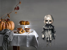 Load image into Gallery viewer, Halloween Spooky Creepy Gothic Scary Dolls Decor, Halloween Wall Decal, Halloween Party Decor, Halloween Mirror Decal, Spooky Decorations