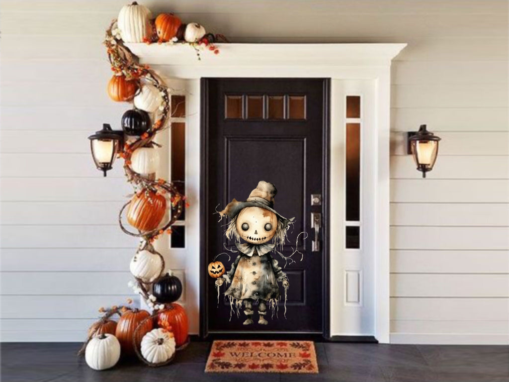 Halloween Wall Stickers, Halloween Face Stickers, Halloween Window Stickers, Spooky Wall Decor, Halloween Poster, Halloween Prints