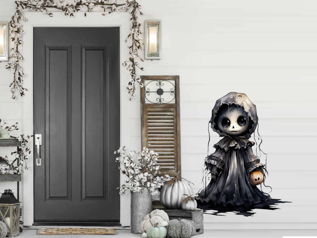 Scary Halloween Decorations, Scary Dolls, Scary Face Stickers, Spooky Car Decor, , Spooky Wall Decor, Halloween Poster, Spooky Party Decor
