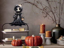 Load image into Gallery viewer, Scary Halloween Decorations, Scary Dolls, Scary Face Stickers, Spooky Car Decor, , Spooky Wall Decor, Halloween Poster, Spooky Party Decor