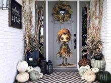 Load image into Gallery viewer, Creepy Scary Window Decal, Halloween Sticker, Halloween Wall Decor, Watercolor Halloween, Halloween Birthday, Halloween Car Sticker
