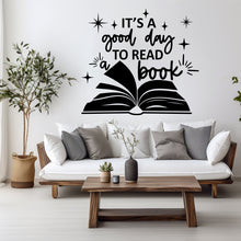 Load image into Gallery viewer, Library vinyl wall art decals, book shelves decor, library wall decal, education decals, reading room, nurseries, school, kids gifts 014RS