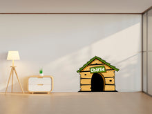 Load image into Gallery viewer, Dog wall decal Dog decor Dog house kennel Dog wall art Decal Dog Lover Animals Pet wall decal Dog Theme Wall decor Wall Stickers Vinyl 021LU
