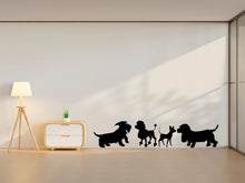 Load image into Gallery viewer, Dog wall decal Dog decor Dog kids Dog wall art Decal Dog Lover Animals Pet wall decal Dog Themed Wall decor Wall Decals Stickers Vinyl 022LU