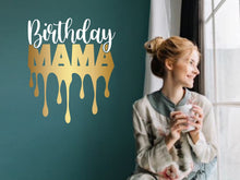 Load image into Gallery viewer, Birthday party sign, happy birthday sign, birthday decor, gift for mom, birthday wall decor, birthday dad, mom, birthday grandma, grandpa
