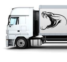 Load image into Gallery viewer, Snake Truck Vinyl Graphics, Truck Side Wrap, Carbon Fiber Car Sticker, Monster Car sticker, Truck Decal, 3D Car Decal, Snake Car Decal 061LU