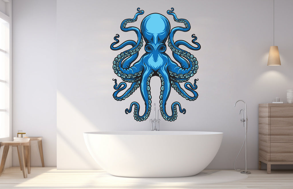 Octopus Wall Decor, Octopus Wall Decals, Tentacles Wall Art, Stickers Bedroom Octopus Wall Vinyl Tentacles Nursery Wall Decals Art 004RS