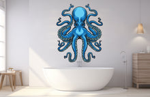 Load image into Gallery viewer, Octopus Wall Decor, Octopus Wall Decals, Tentacles Wall Art, Stickers Bedroom Octopus Wall Vinyl Tentacles Nursery Wall Decals Art 004RS