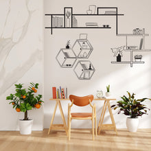 Load image into Gallery viewer, Library vinyl wall art decals, book shelves decor, library wall decal, education decals, reading room, nurseries, school, kids gifts 002LU