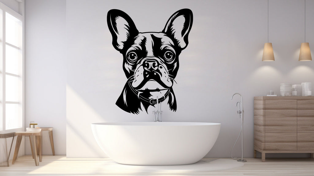 Dog wall decal Dog decor Dog kids Dog wall art Decal Dog Lover Animals anime wall decal Dog Wall Bathroom Wall Decals Stickers Vinyl 008RS