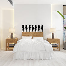 Load image into Gallery viewer, African Tribe Wall Art Vinyl Sticker, African Style Wall Mural Decor, African People Wall Decal-Traditional Afro Vinyl Wall Decal Gift 091LU