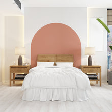 Load image into Gallery viewer, Boho Wall Decal, Bed Arch Sticker, Hedboard Wall Decal, Arch Wall Decal, Arch Wall Decal Sticker, Wall Decal, Super King Bed Arch 014LU