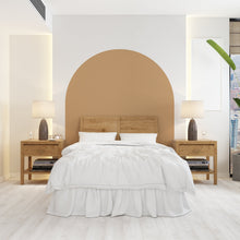 Load image into Gallery viewer, Boho Wall Decal, Bed Arch Sticker, Hedboard Wall Decal, Arch Wall Decal, Arch Wall Decal Sticker, Wall Decal, Super King Bed Arch 014LU