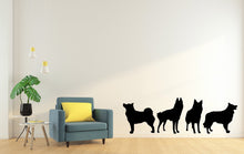 Load image into Gallery viewer, Dog wall decal Dog decor Dog kids Dog wall art Decal Dog Lover Animals Pet wall decal Dog Themed Wall decor Wall Decals Stickers Vinyl 017LU