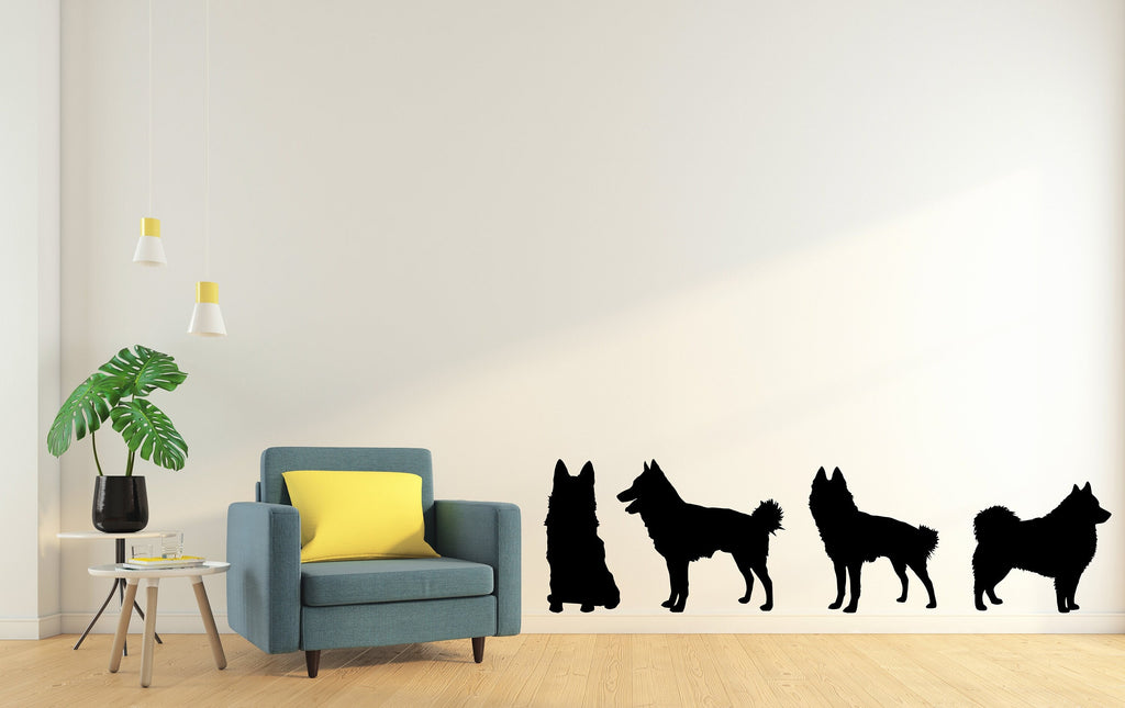 Dog wall decal Dog decor Dog kids Dog wall art Decal Dog Lover Animals Pet wall decal Dog Themed Wall decor Wall Decals Stickers Vinyl 018LU