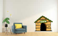 Load image into Gallery viewer, Dog wall decal Dog decor Dog house kennel Dog wall art Decal Dog Lover Animals Pet wall decal Dog Theme Wall decor Wall Stickers Vinyl 021LU