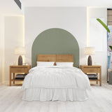 Boho Texture Look Wall Decal, Bed Arch Sticker, Hedboard Wall Decal, Arch Wall Decal, Arch Wall Decal Sticker, Super King Bed Arch 102LU