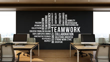 Load image into Gallery viewer, Teamwork Wall Decor Office Wall Decal Idea Teamwork Business Worker Inspire Office Decoration Motivation Stickers Mural Unique Gift 052RS