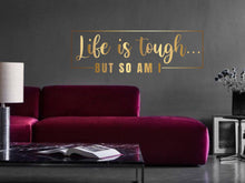 Load image into Gallery viewer, Affirmation quote, motivational quote, gift for boss, christmas gift, gold decor, women owned business, office decor, confidence, mirror