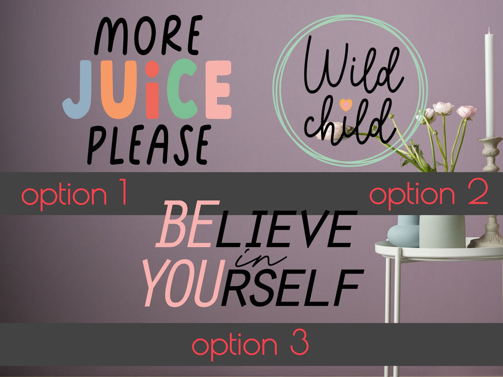 Kids wall decor, children wall sticker, cute wall decor, nursery wall decal, nursery wall decor, bright wall decor, colorful room decor