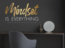 Load image into Gallery viewer, Motivational quote, affirmation decor, gift for boss, christmas gift, gold decor, women owned business, office decor, confidence, mirror