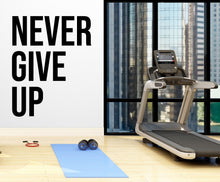 Load image into Gallery viewer, Gym Wall Decals Fitness Wall Art Decor Crossfit Wall Decal Crossfit Gifts Home Gym Wall Sticker Motivational Quote Wall Decal 059LU
