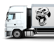Load image into Gallery viewer, Gorilla Truck Vinyl Graphics, Truck Side Wrap, Carbon Fiber Car Sticker, Monster Car sticker, Truck Decal, 3D Car Decal, Car Decal 060LU