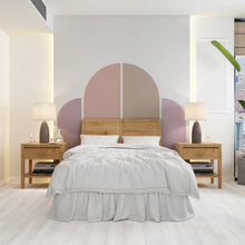 Load image into Gallery viewer, Boho Wall Decal, Bed Arch Sticker, Hedboard Wall Decal, Arch Wall Decal, Arch Wall Decal Sticker, Wall Decal, Super King Bed Arch 113LU