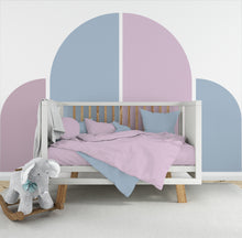 Load image into Gallery viewer, Boho Wall Decal, Bed Arch Sticker, Hedboard Wall Decal, Arch Wall Decal, Arch Wall Decal Sticker, Wall Decal, Super King Bed Arch 113LU