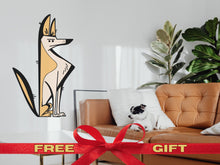 Load image into Gallery viewer, Shepherd Wall Decal Minimalist Wall Art Animal Wall Decal Puppy Sticker Dog Mom Vet Office Decor Vet Tech Gift Wall Decor Dog Stickers