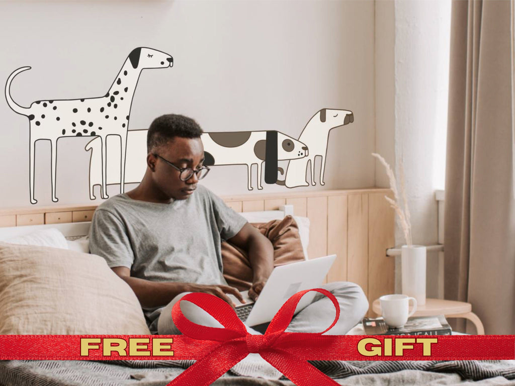 Gift Beagle Sticker Wall Decal Dog Fan Decor Sticker for Grooming Salon Wall Poster Dog in The Room Sticker for Mom Dog Decor Ideas Art