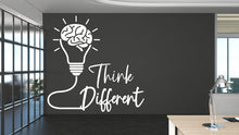 Load image into Gallery viewer, Think Different Office Wall Decor Office Wall Decal Idea Teamwork Business Success Inspire Office Decoration Motivation Stickers Mural 058RS