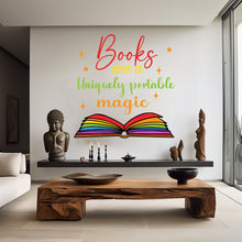 Load image into Gallery viewer, Library vinyl wall art decals, book shelves decor, library wall decal, education decals, reading room, nurseries, school, kids gifts 043RS