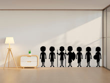 Load image into Gallery viewer, African Tribe Wall Art Vinyl Sticker, African Style Wall Mural Decor, African People Wall Decal-Traditional Afro Vinyl Wall Decal Gift 091LU