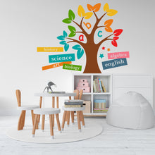 Load image into Gallery viewer, Library Tree School Wall Art Decals, Library Wall Decal, Education Decals, Kids Room, Reading Room, Nurseries, Kids Gifts, Dorm Room 104LU