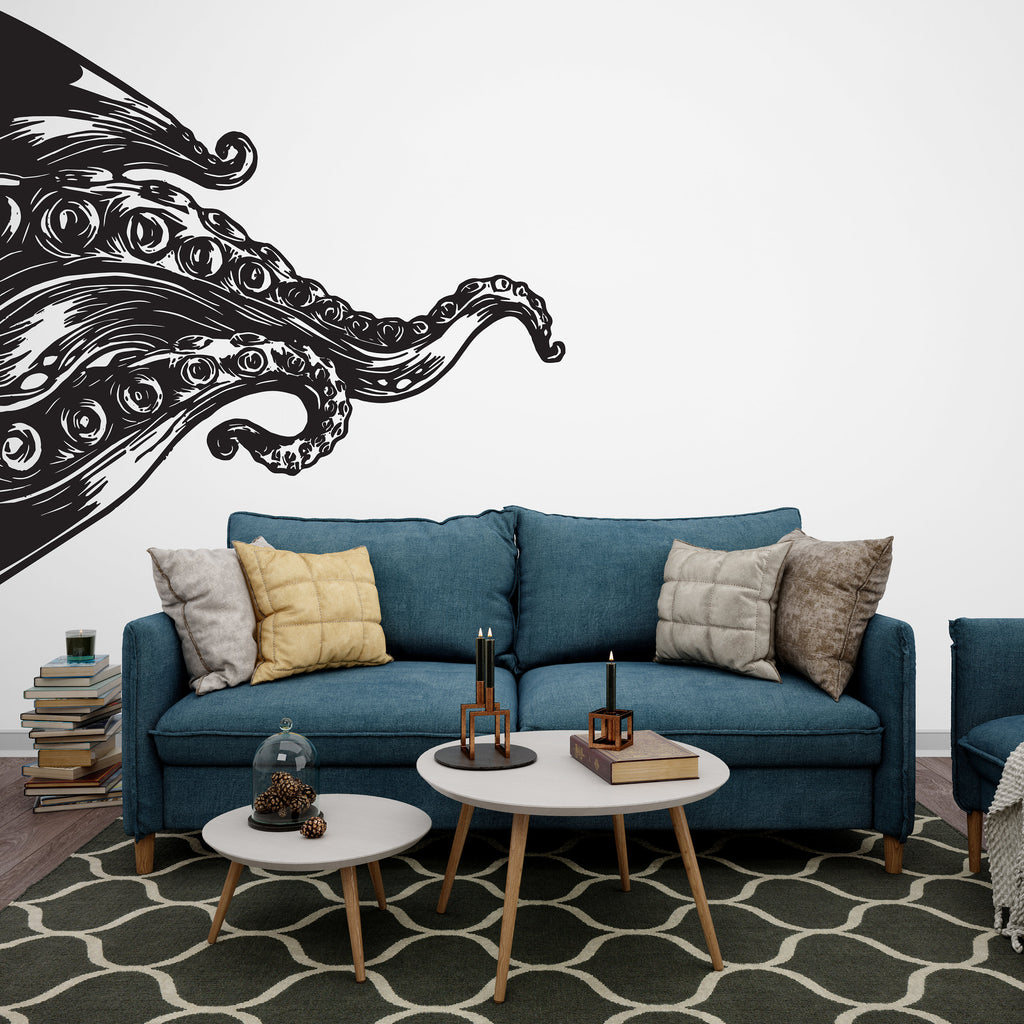 Octopus Car wall decal Van Tentacles decal Car Stickers Van Custom Decal Art Stickers Skull Car Stickers Decal Car Decor 060RS