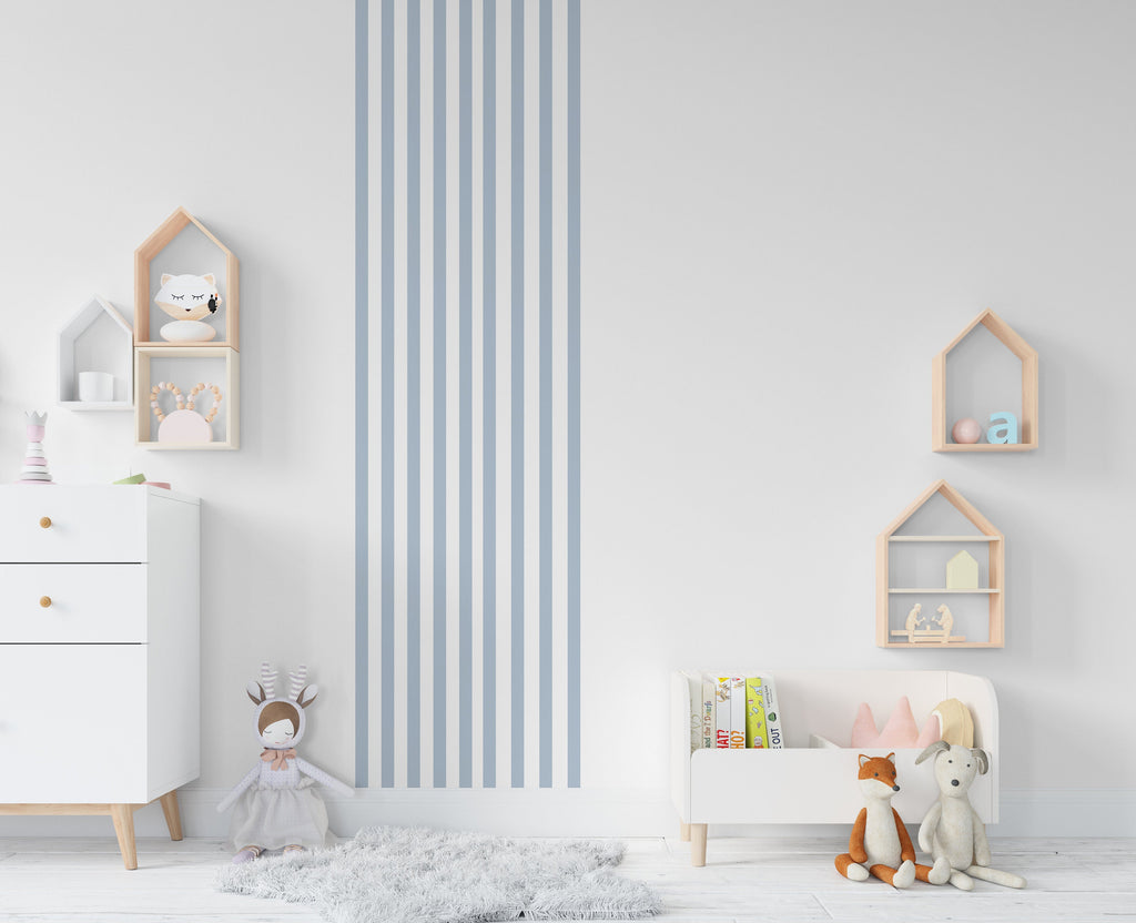 Lines Wall Decal, Thin Stripes Sticker, Boho Stripes Straight Stripes Sticker, Modern Wall Decal, Nursery Kids Room Decal, Home Decor 125LU