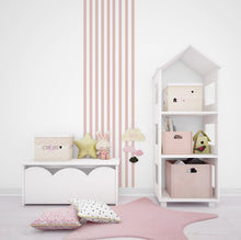 Load image into Gallery viewer, Lines Wall Decal, Thin Stripes Sticker, Boho Stripes Straight Stripes Sticker, Modern Wall Decal, Nursery Kids Room Decal, Home Decor 125LU