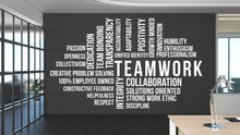 Load image into Gallery viewer, Teamwork Wall Decor Office Wall Decal Idea Teamwork Business Worker Inspire Office Decoration Motivation Stickers Mural Unique Gift 052RS