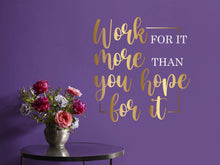 Load image into Gallery viewer, Motivational quote, affirmation decor, gift for boss, christmas gift, gold decor, women owned business, office decor, confidence, mirror