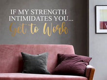 Load image into Gallery viewer, Affirmation quote, motivational quote, gift for boss, christmas gift, gold decor, women owned business, office decor, confidence, mirror