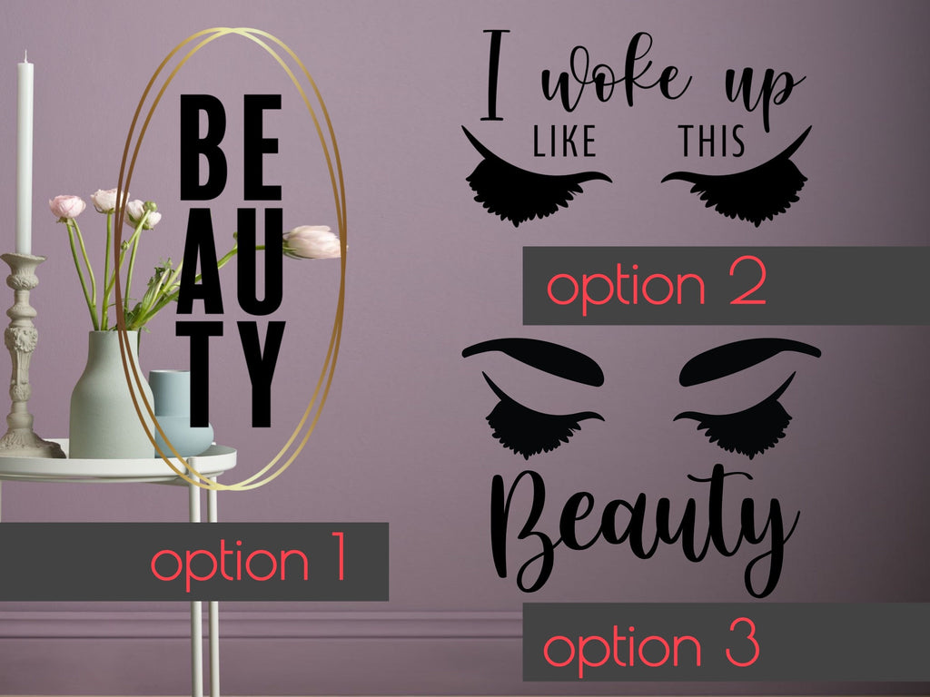 Affirmation quote, motivational quote, love decal, christmas gift for girlfriend, women owned business, confidence, mirror decal